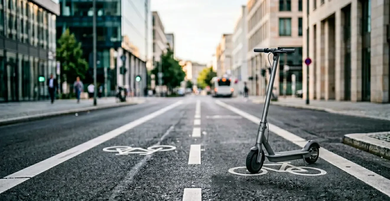 Trottinette électrique pour trajets quotidiens en milieu urbain