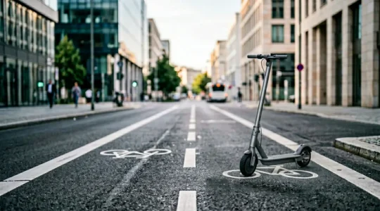 Trottinette électrique pour trajets quotidiens en milieu urbain